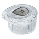 1565-T Moen Posi-Temp Lavatory Faucet Tear-Drop Knob Handle (Clear Acrylic) - 96791