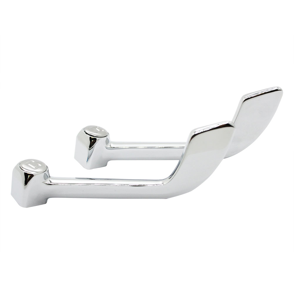 1569-T Fit-All Universal Wrist Blade Handles - Hot / Cold - Chrome
