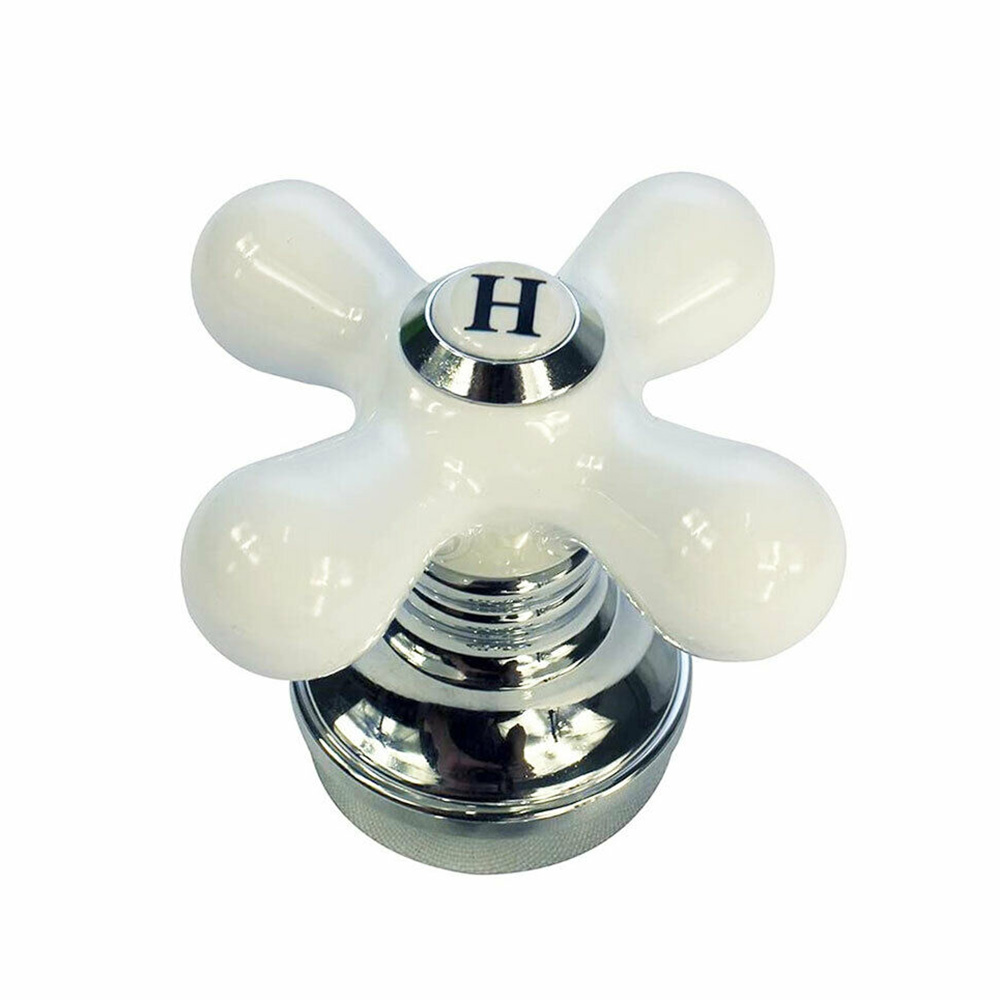 1571-T Fit-All Universal Porcelain Cross Faucet Handle - 46004
