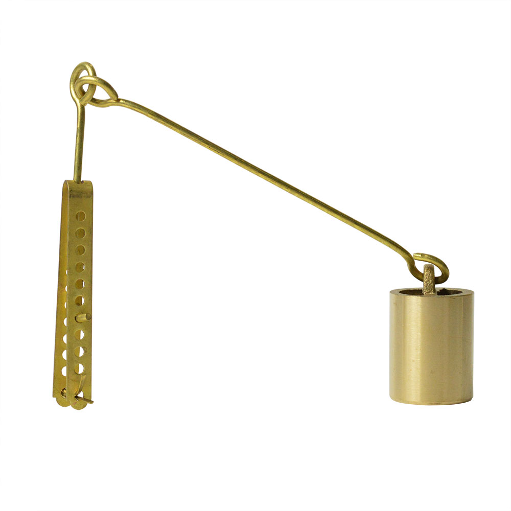 1700-T Waste & Overflow Bucket Assembly - Brass