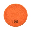 Resin Dry/Wet Floor Pad, 3" 9mm Thick, 100 Grit