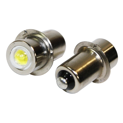 3V, 3W SMD LED, 1Watt bulb,120LM, p13.5 base, cool white :5500-7000K (1 each)