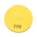 Resin Dry/Wet Floor Pad, 3" 9mm Thick, 200 Grit