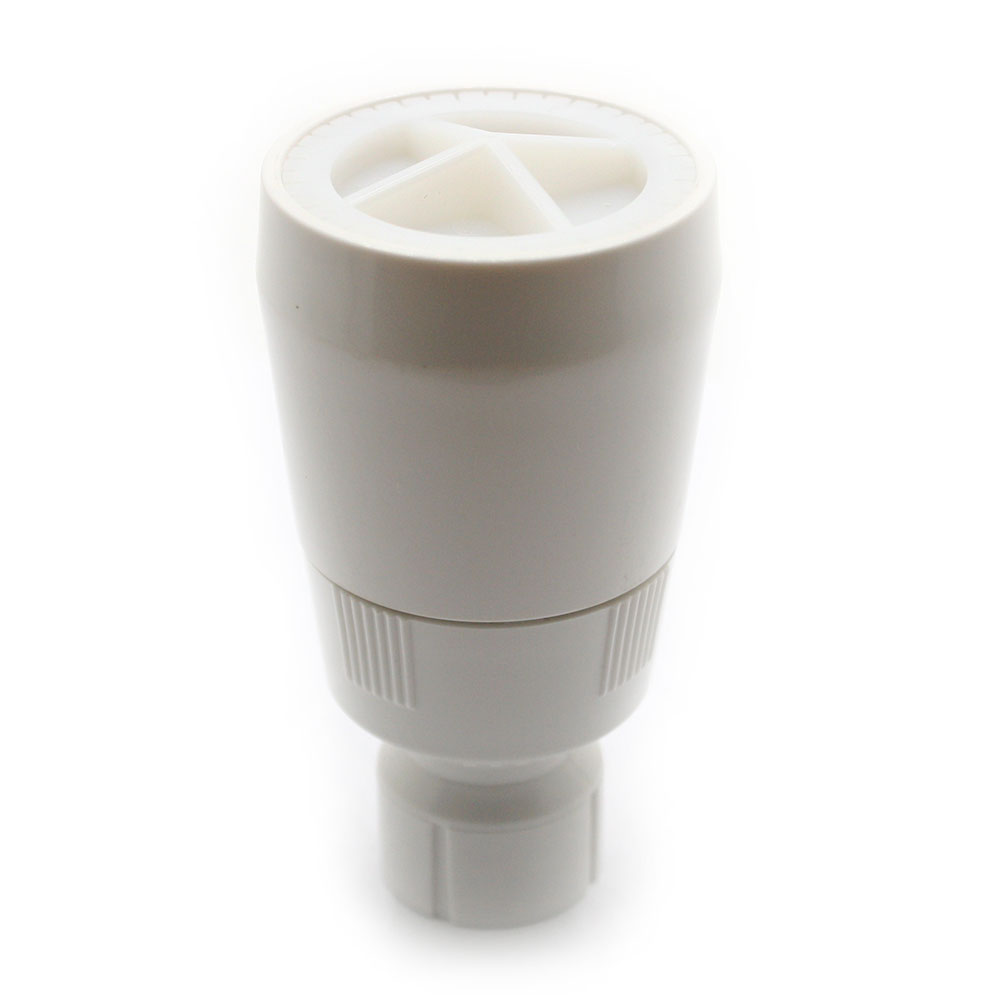1868-T Economy Shower Head - White