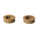 1916-T P85 19/32" O.D. x 23/64" I.D. x 7/32" Thick Square Cut Packing Washer - 2/Pack