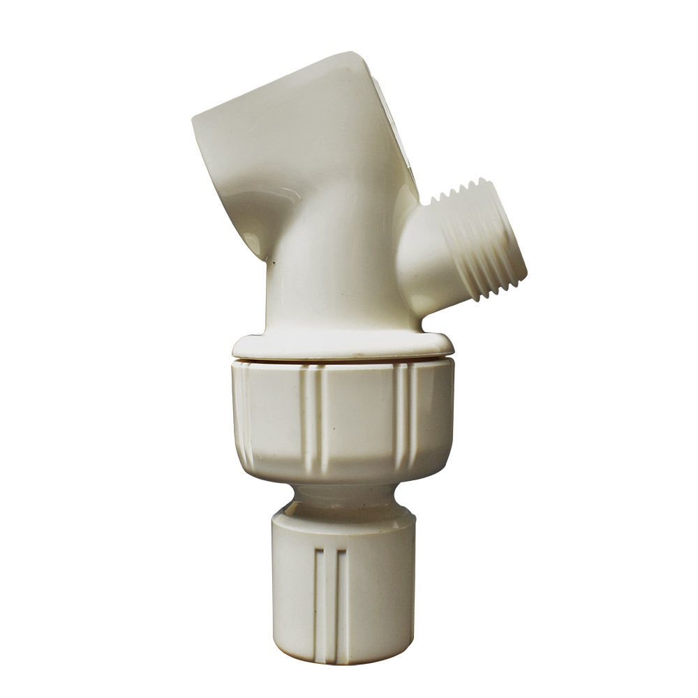 1968-T SHOWER ARM MOUNT (WHITE