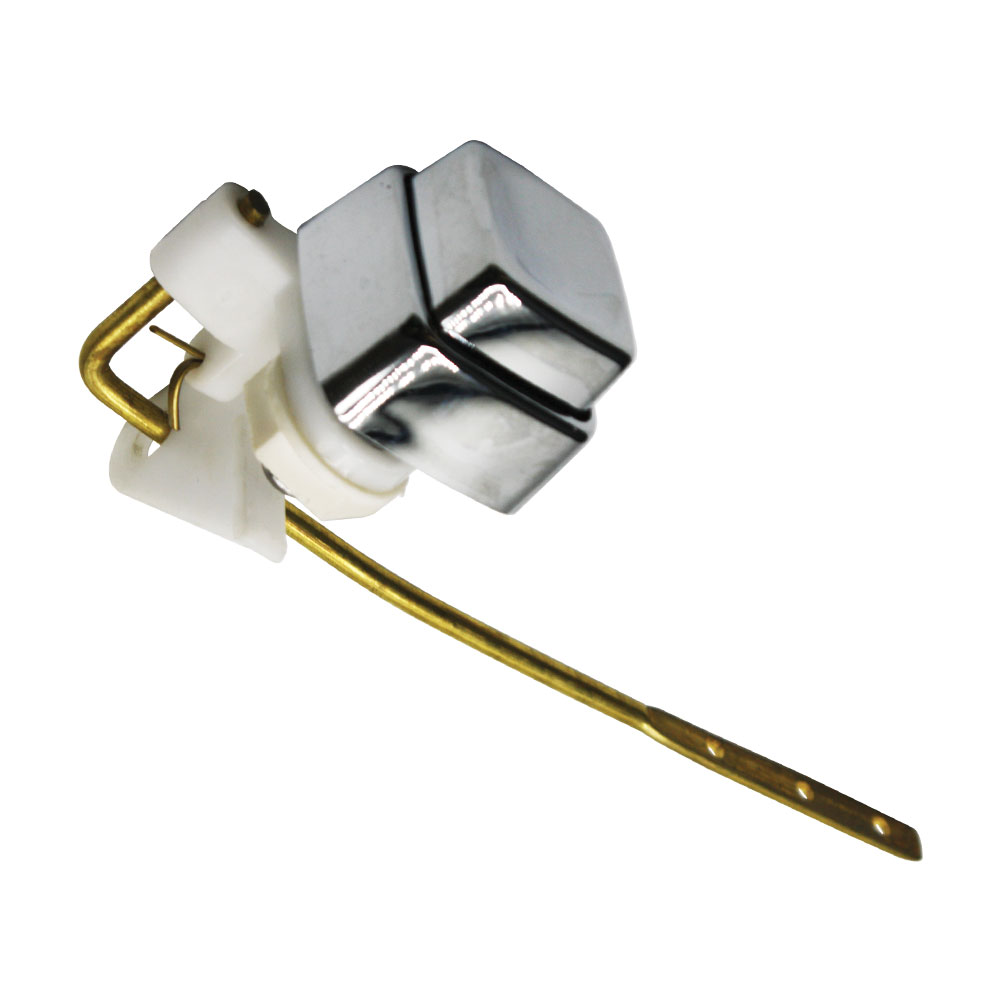 2020-T Universal Push Button Tank Trip Lever Front Mount - Chrome

