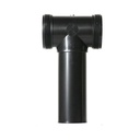 2156-T 1-1/2" ABS Center Outlet Tee with Baffle (2) Slip Joint Nut & (2) Slip Joint Washers
