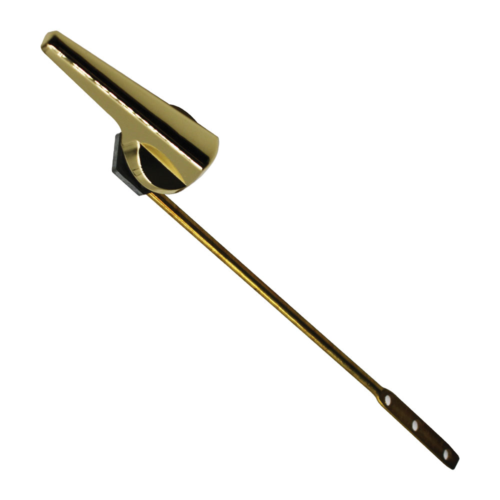 2216-T Universal Front Mount Toilet Tank Trip Lever - Polished Brass
