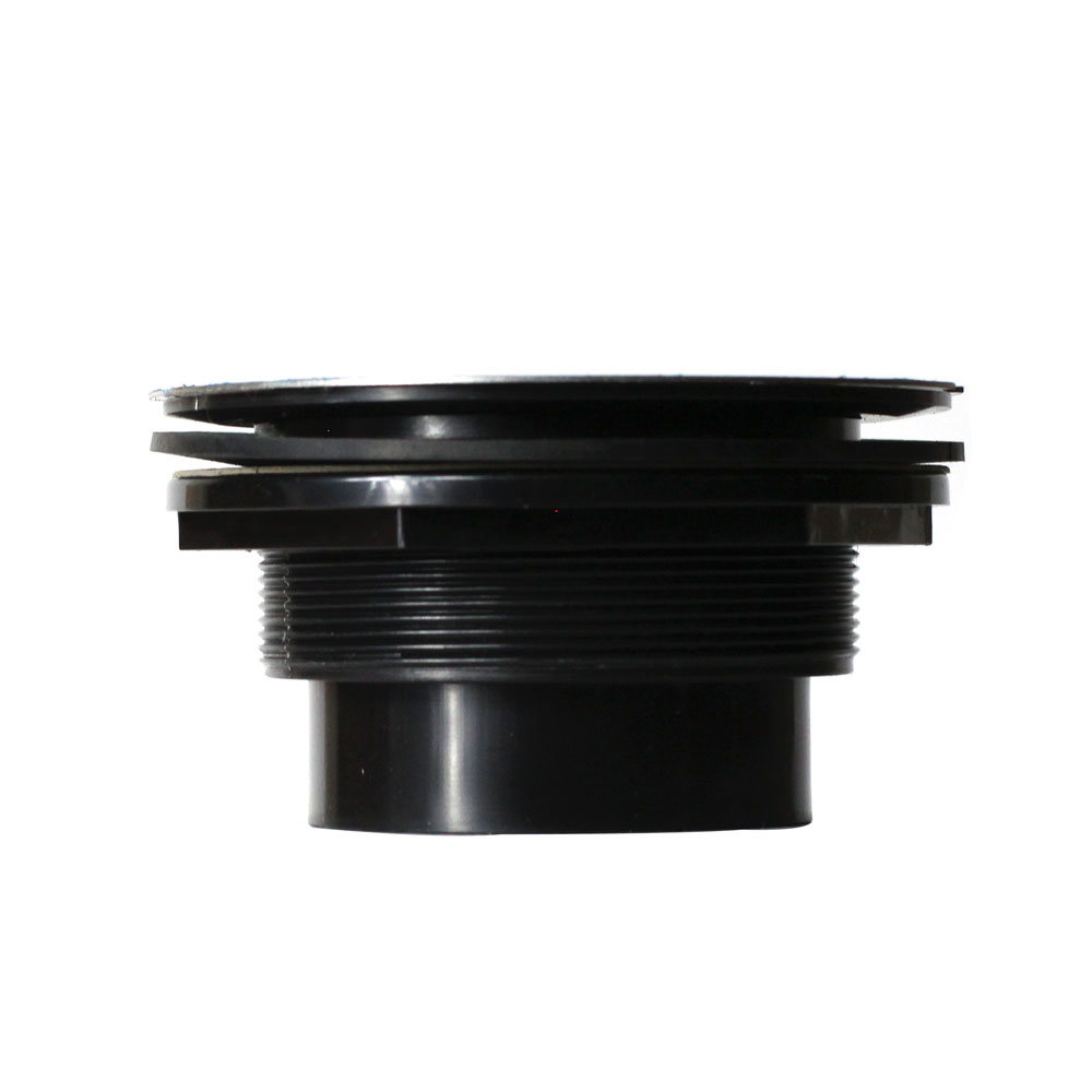 2247-T 2" PVC Shower Drain with Stainless Steel Grid / Strainer 
