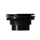 2247-T 2" PVC Shower Drain with Stainless Steel Grid / Strainer 