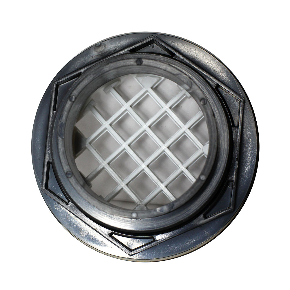 2248-T 2" PVC Shower Drain with Plastic Grid / Strainer 