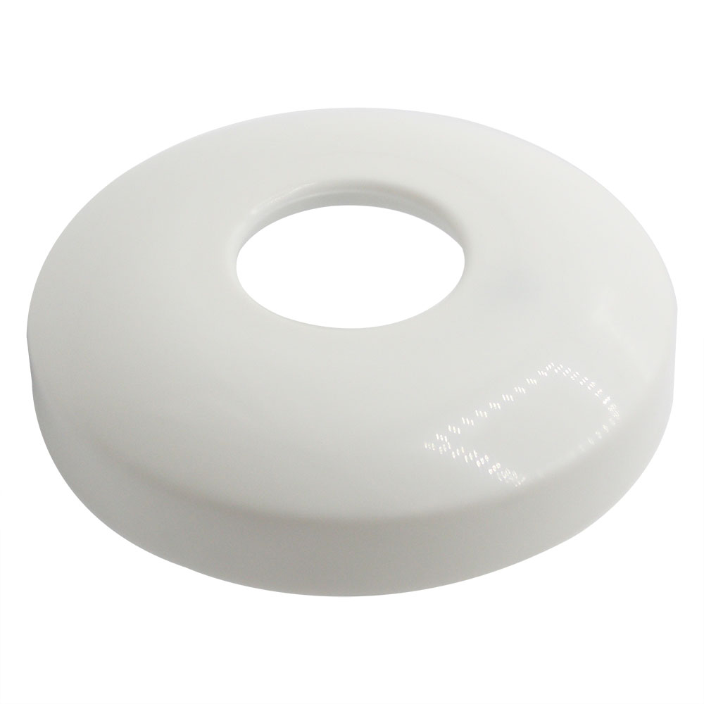 2250-T 1/2" IPS Escutcheon / Flange - White (Plastic)