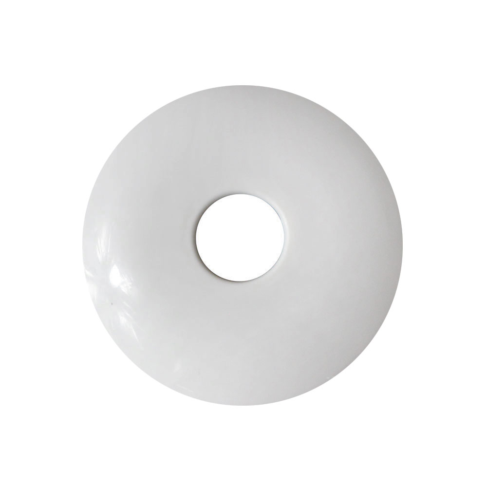 2253-T 5/8" O.D. Escutcheon / Flange - White (Plastic) 
