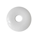 2253-T 5/8" O.D. Escutcheon / Flange - White (Plastic) 