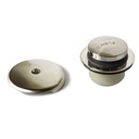 2259-T Single Hole Trim Kit with  Tip Toe Drain - Comes with 2 Holes Conversion Bar - Chrome - Brushed Nickel