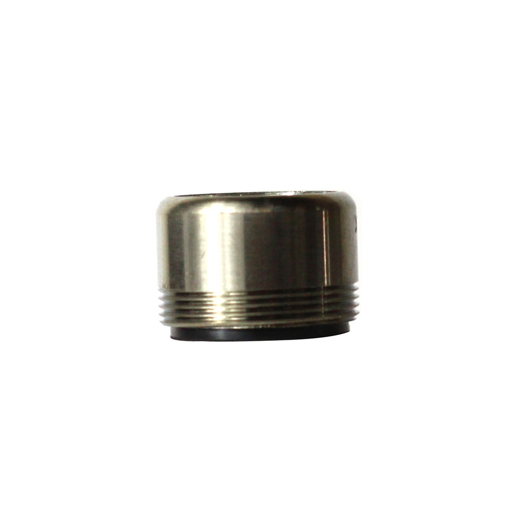 2285-T Dual Thread Aerator Size: 15/16 Inch x 55/64 Inch - 27T Lead Free Brass Satin Nickel Finish