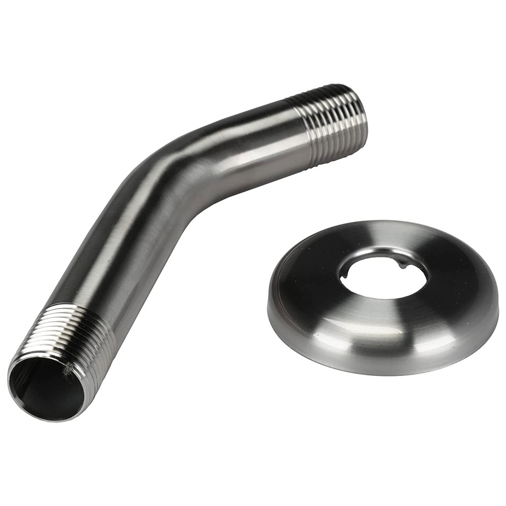 2295-T  6" Shower Arm with Flange - Brushed Nickel