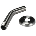 2295-T  6" Shower Arm with Flange - Brushed Nickel