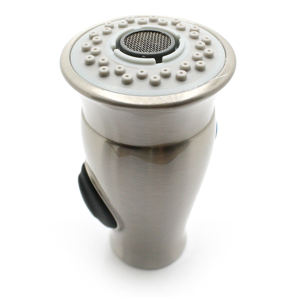 2494-T Universal Replacement Sprayer Pull Out Spray Head for Kitchen Sink Pull-Down Faucet, Satin Nickel - 10415