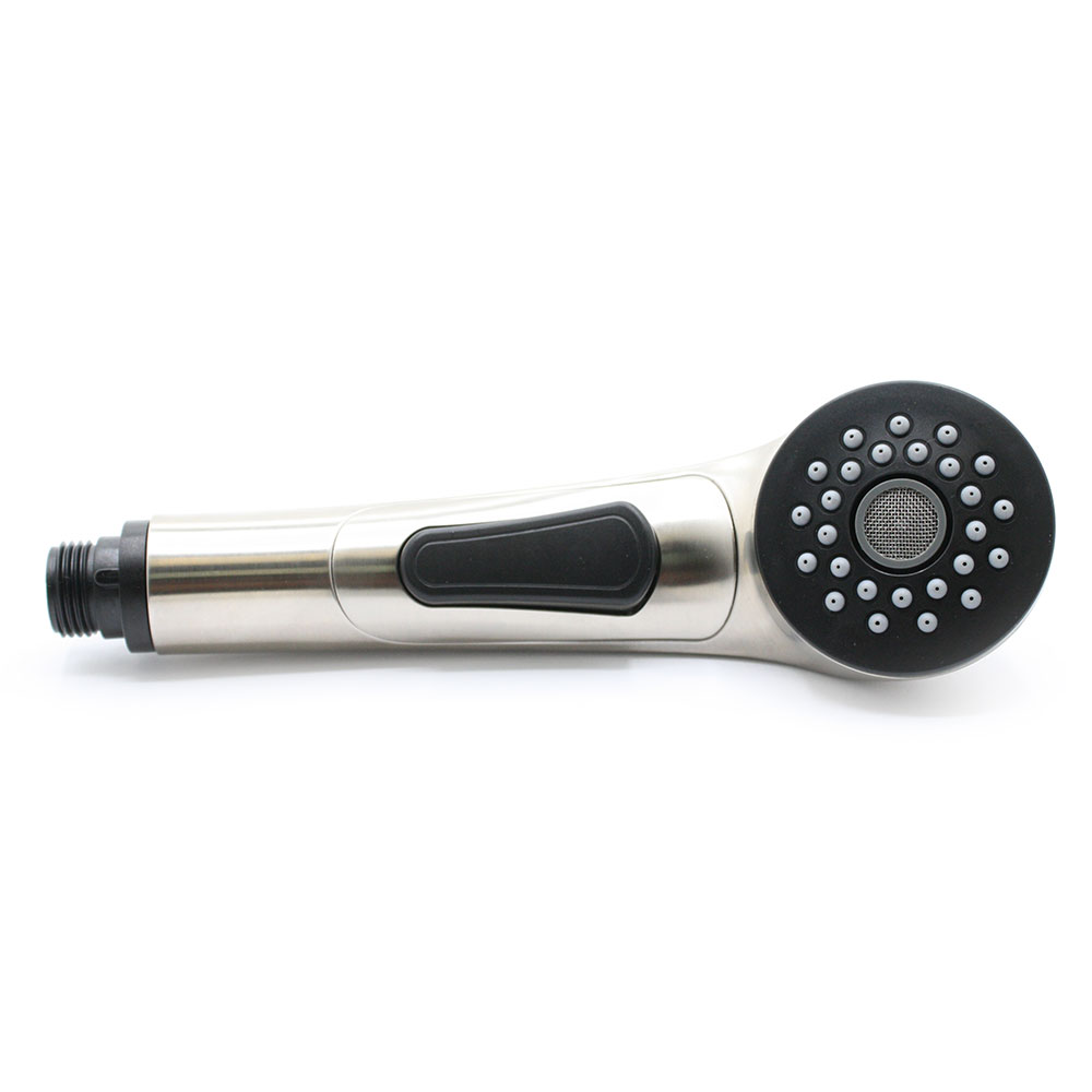 2498-T Single-Handle Pull-Out Sprayer Kitchen Faucet Spray Head (Brushed Nickel) - 10409