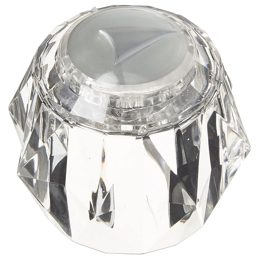 2552-T Delta Tub and Shower Faucet Peerless Scald Guard Handle - Clear Acrylic - Diverter (31229)