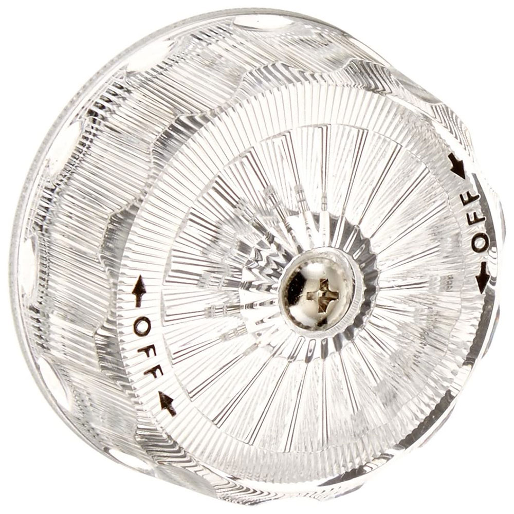 2560-T Volume Control Knob Faucet Handle for Mixet Faucets in Clear - 88201