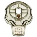 2566-T Temp. Control Knob Faucet Handle for Mixet Faucets in Smoke - 88204