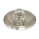 2602-T Tub/Shower Single Handle Trim Kit for Delta  w/o Diverter,  Acrylic Handle,  Satin Nickel Finish Faceplate Trim