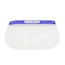 Safety Face Shield  Lightweight Transparent Shield with Strecthy Elastic Band - 12 PACK