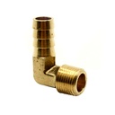 2758-T 1/2" Barb X 3/8" MIP Elbow