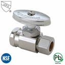 5469-T 1/2" FIP x 1/2" Comp Multi-Turn Straight Stop Valve  (4400469)