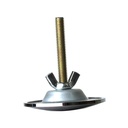 5645-T 2" Brass Sink Hole Cover - Heavy Duty - Chrome