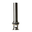 5710-T Brass Grid P.O Plug with Overlflow - 1-1/4"  x 6" Tailpiece - Satin Nickel