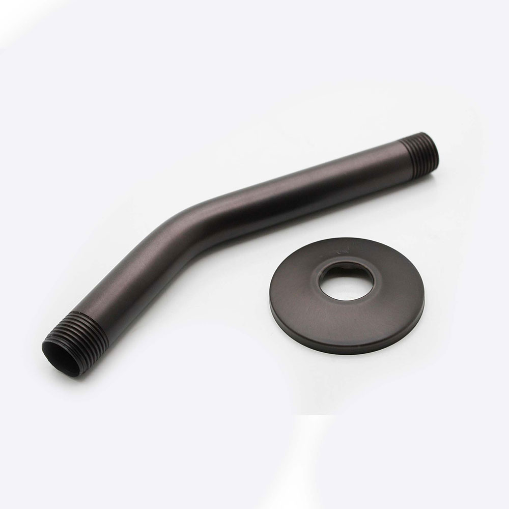 5881-T ORB 8" SHWR ARM W/FLNG