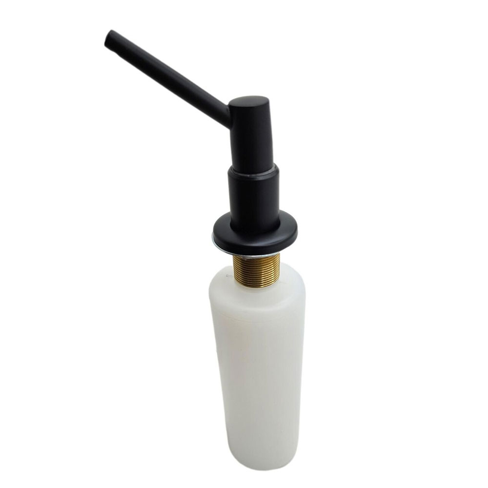 5940-T Kitchen Sink Soap Dispenser with Refill Bottle - Matte Black