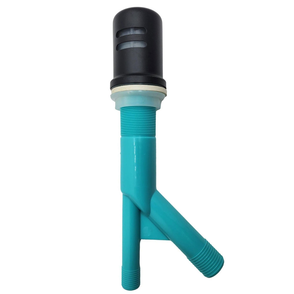 5941-T Heavy Duty Brass Air Gap with Body - Matte Black