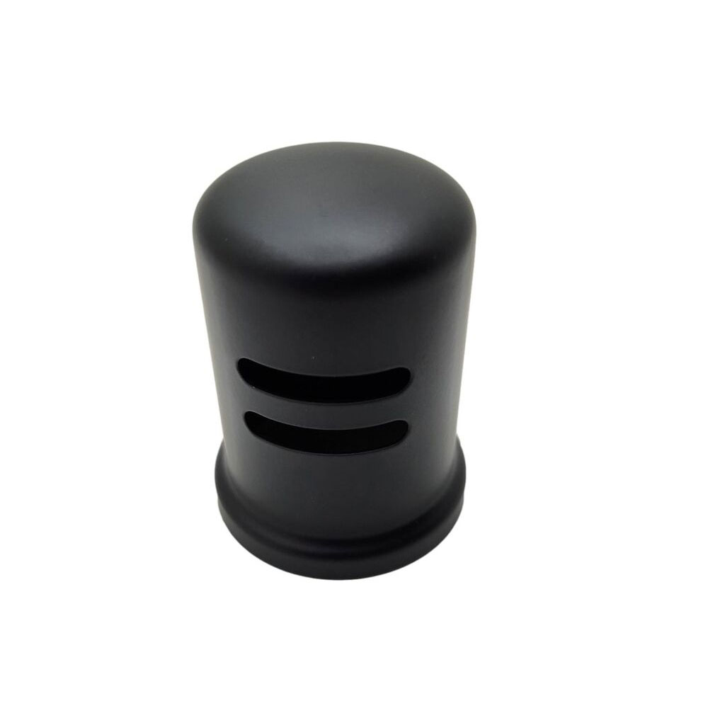 5942-T Heavy Duty Brass Air Gap Cap Only - Matte Black