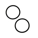 7224-T 1-3/4" I.D. x 2" O.D. x 1/8" Wall O-Ring
