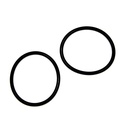 7225-T 1-27/32" I.D. x 2-3/32" O.D. x 1/8" Wall O-Ring