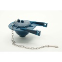 TOTO Power Gravity Toilet Repair Flapper (BLUE) - THU140S