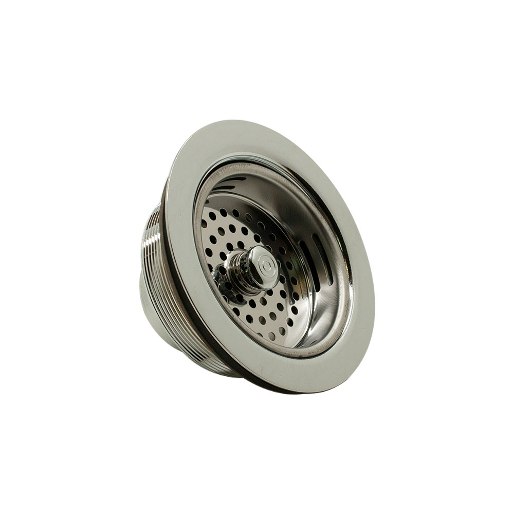 3 1/2 C.P. BRASS SINK STRAINER