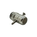 55/64" x 27 Aerator Swivel Diverter Valve with 1/4" Barb