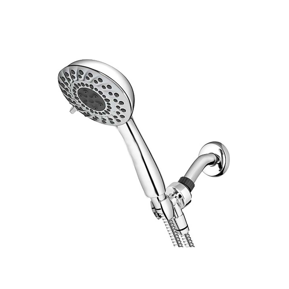 6 Pattern Multi-Function Shower Handheld Set - Chrome