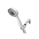 6 Pattern Multi-Function Shower Handheld Set - Chrome