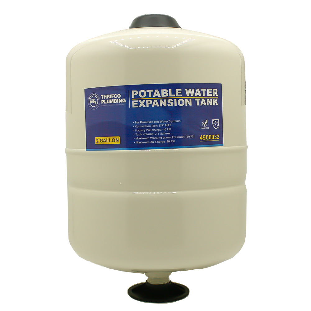 2.1 Gal.  Potable Water Expansion Tank for Water Heater