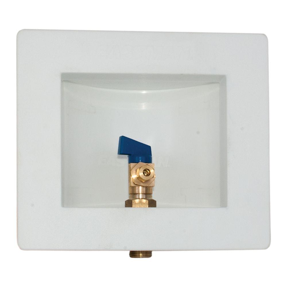 PLASTIC ICE-MAKER BOX W/VALVE