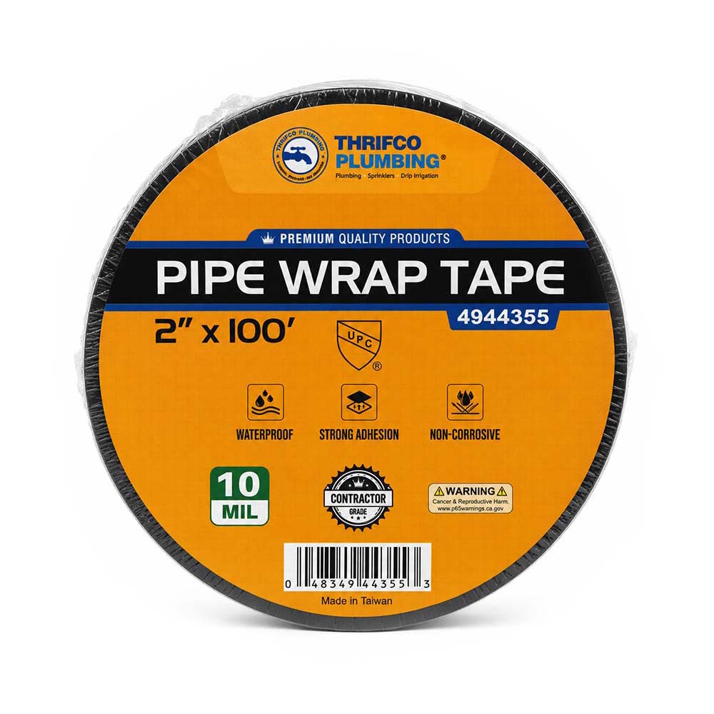 2" x 100ft 10Mil Pipe Wrap Tape - UPC Approved
