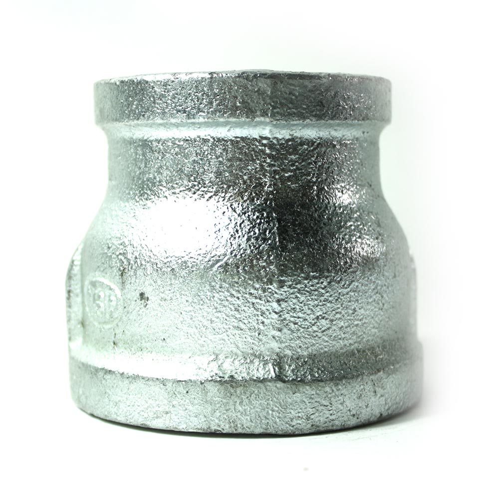 2-1/2" x 2" Galvanized Steel Reducer