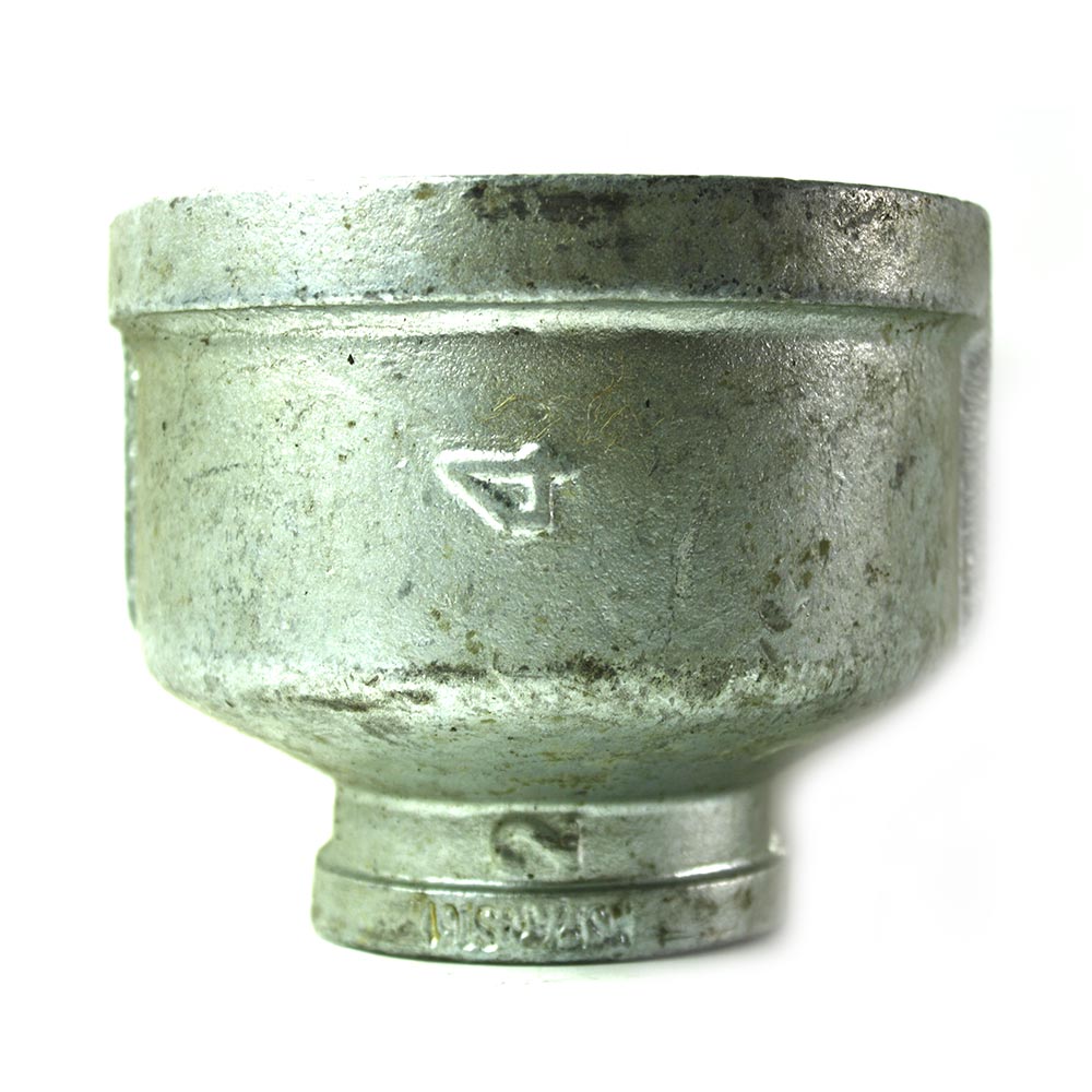 4" x 2" Galvanized Steel Reducer
